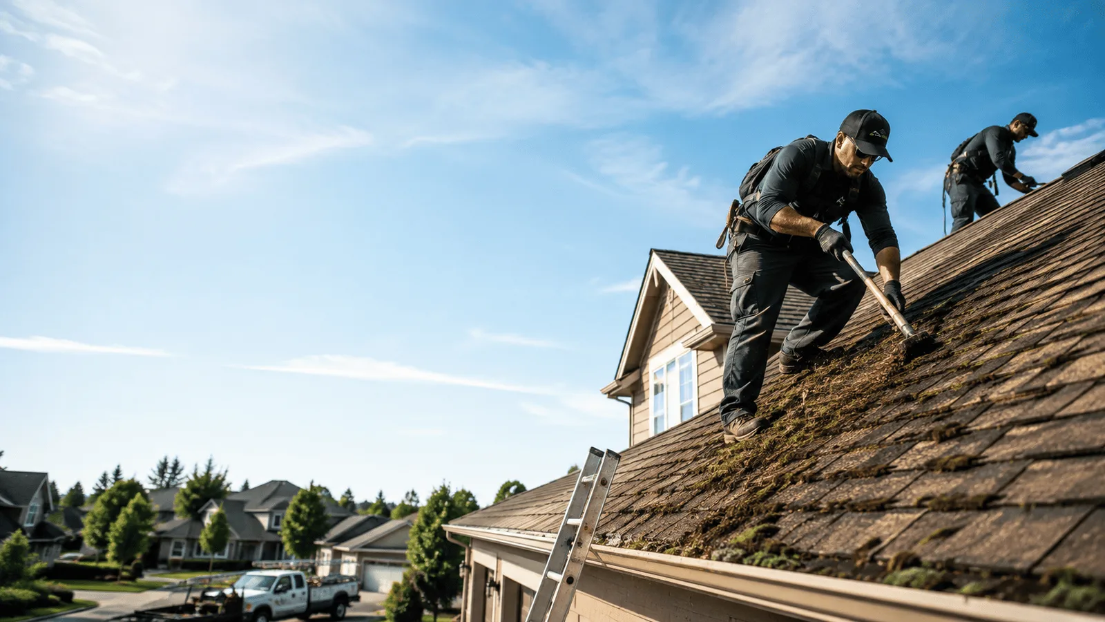 Roof Moss Removal in Gaines, PA near me